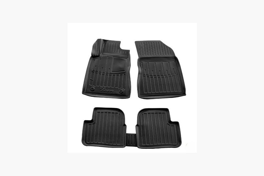 Citroen C-3 2016-2023 Stingray 3D Floor Mats (5 pcs, Polyurethane) Photo 1