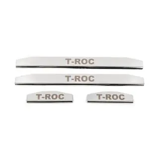 Door Sill Covers (4 pcs, Stainless Steel) photo 1