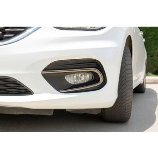 Fog light covers (2 pcs, stainless steel) photo 1