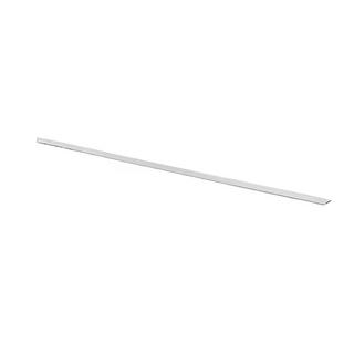 Trunk trim above license plate (short) stainless steel photo 2