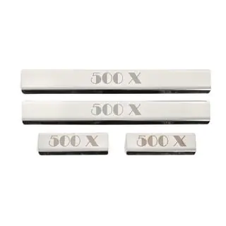 Door Sill Covers (4 pcs, Stainless Steel)