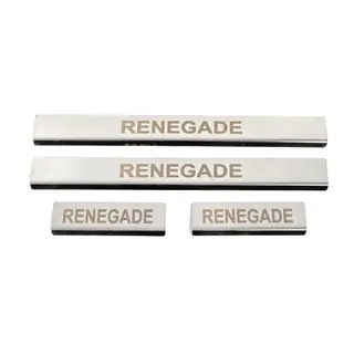Door Sill Covers (4 pcs, Stainless Steel) photo 1