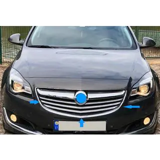 Chrome Grille Covers (2014-2017, Stainless Steel) photo 3