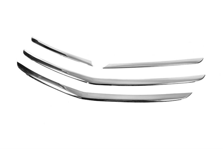 Opel Insignia 2008-2017 Chrome Grille Covers (2014-2017, Stainless Steel) Photo 4