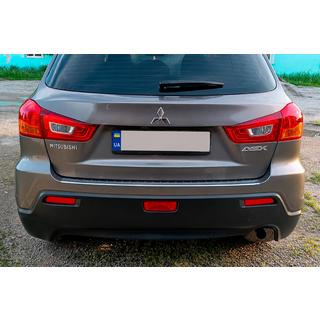 Stainless steel rear bumper protector Carmos (2010-2019)