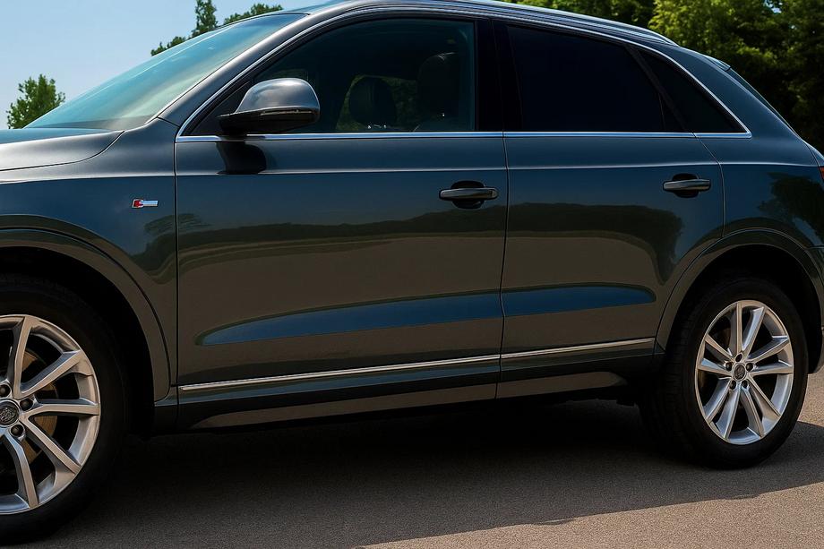 Audi Q3 2011-2019 Stainless Steel Door Moldings (4 pcs) Image