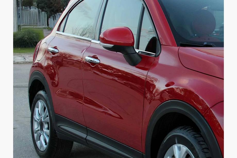Fiat 500X 2014-2024 Window Trim Stainless Steel (4 pcs) Photo 4