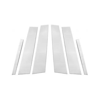 Stainless Steel Door Pillar Covers Renault Megane III 2009-2016 photo 2
