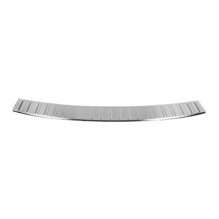 Rear bumper protector 2017-2020 Carmos (SW, stainless steel) Skoda Octavia III A7 2013-2019 photo 1