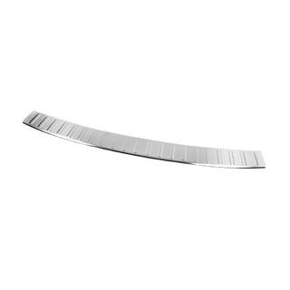 Rear bumper protector 2017-2020 Carmos (SW, stainless steel) Skoda Octavia III A7 2013-2019 photo 2