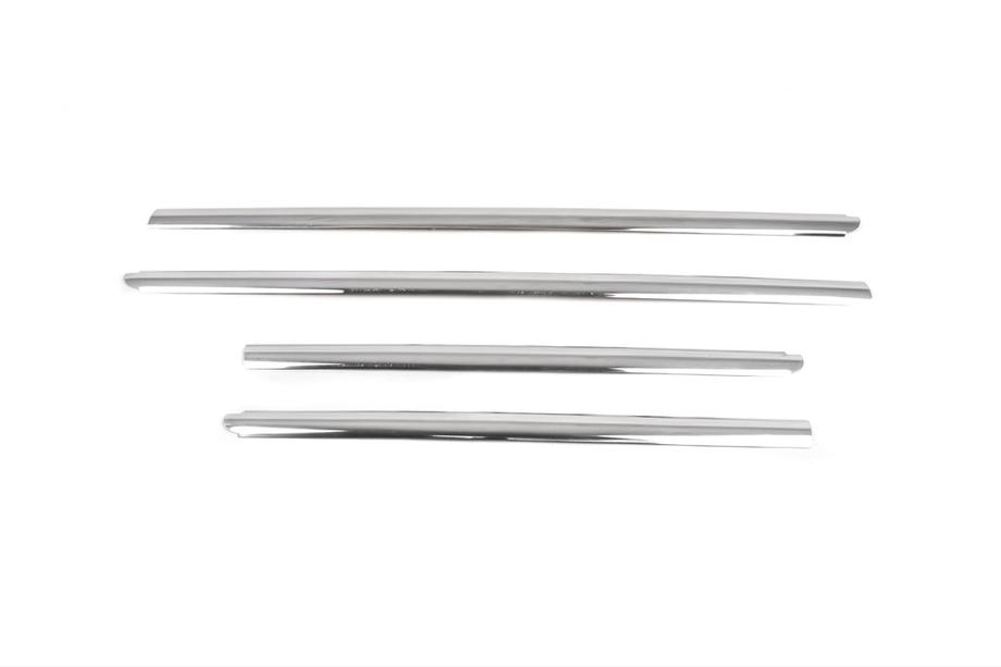 Renault Symbol 1999-2008 Exterior Window Trim Stainless Steel (Sedan, 4 pcs) Photo 3