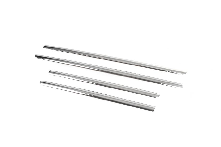 Renault Symbol 1999-2008 Exterior Window Trim Stainless Steel (Sedan, 4 pcs) Photo 4