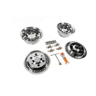 Stainless Steel Wheel Covers OEM (2-ring, 4 pcs) Iveco Daily 2014- photo 3