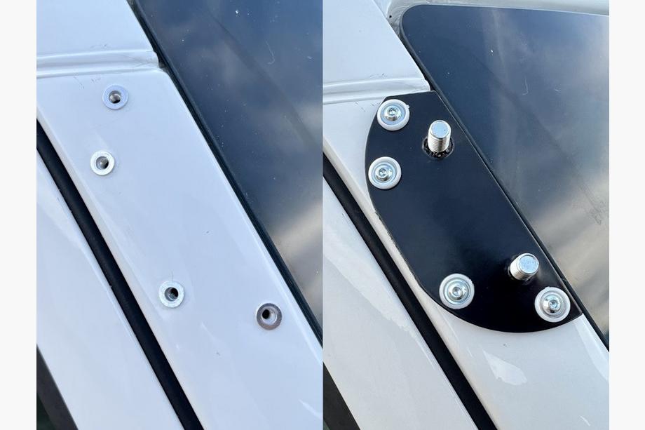 Mercedes Sprinter W906 2006–2018 Windshield Sun Visor (White, 5mm) Photo 8