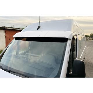 Windshield visor on frame (White, 5mm) Mercedes Sprinter W907/W910 2018- photo 1