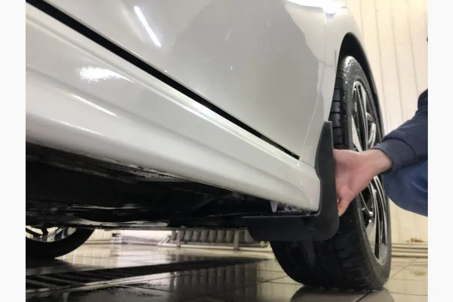 Toyota Camry 2017–2023 Premium Mud Flaps (USA, SE/XSE) (Set of 4) Photo 2