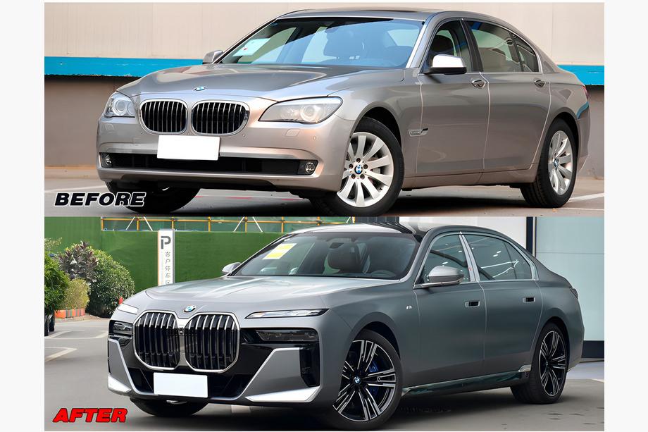 BMW 7 Series F01/F02 2008-2015 G70 M760 facelift body kit Photo 2