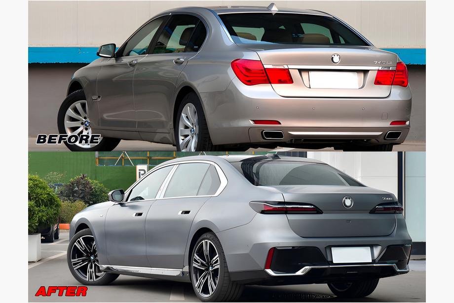 BMW 7 Series F01/F02 2008-2015 G70 M760 facelift body kit Photo 4