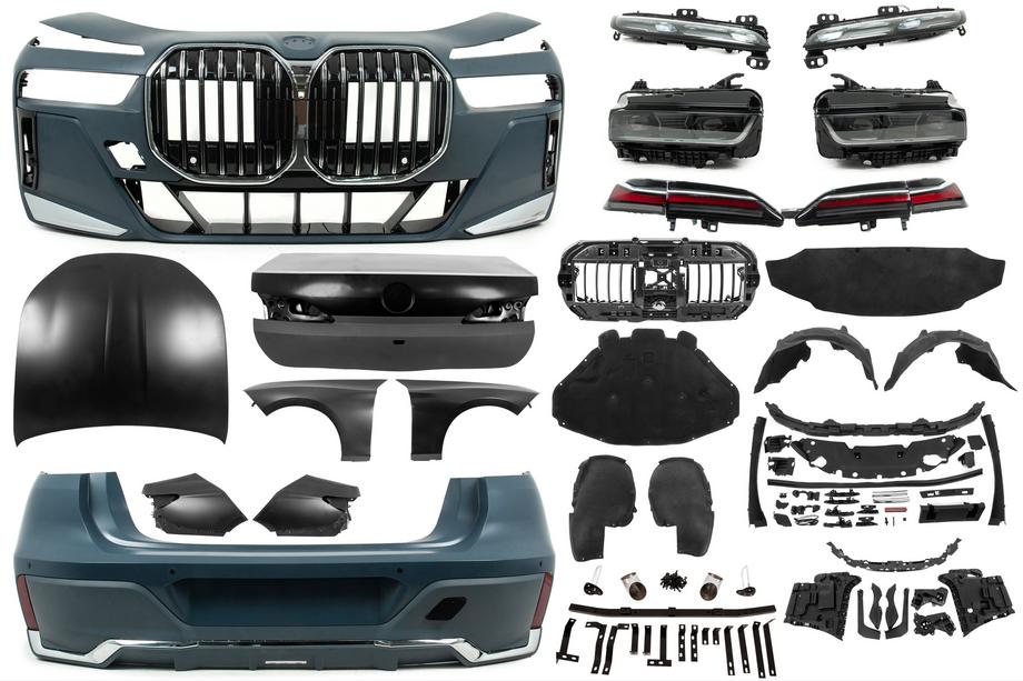 BMW 7 Series F01/F02 2008-2015 G70 M760 facelift body kit Photo 3