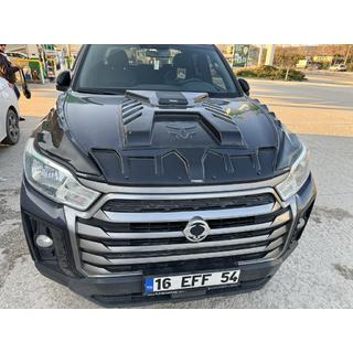 Hood Scoop Dragon (ABS) SsangYong Musso ІІ 2018- photo 2