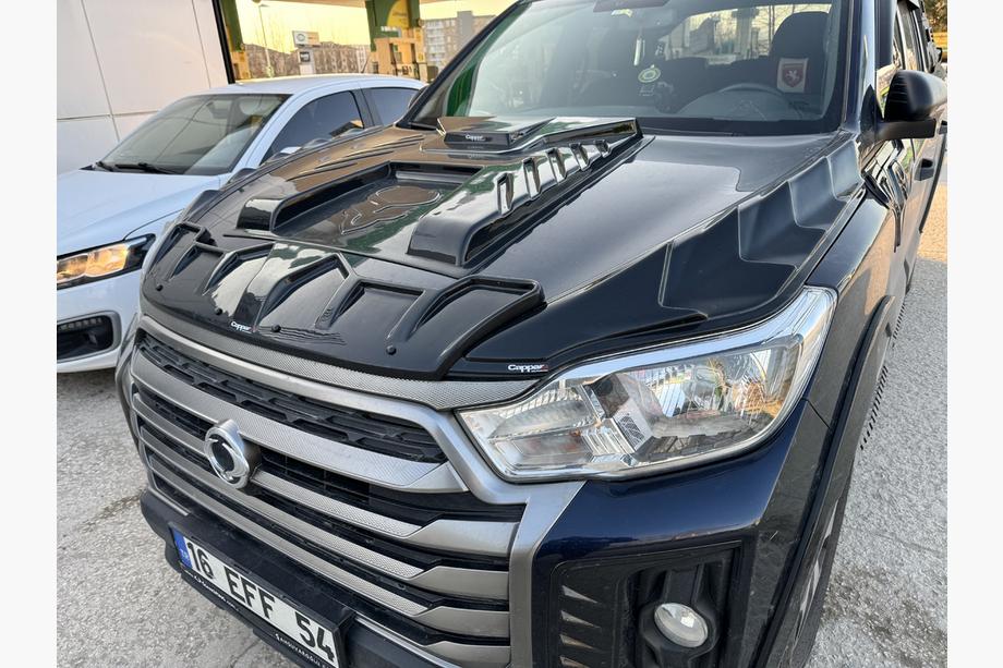 SsangYong Musso II 2018– Hood Scoop Dragon (ABS) Photo 1
