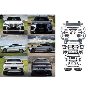 Facelift Body Kit to X6M F96 2024 BMW X6 G06 2019-