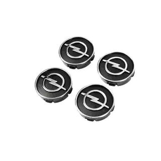 Black wheel center caps o9555tur-bl (59mm to 55mm, set of 4) photo 1