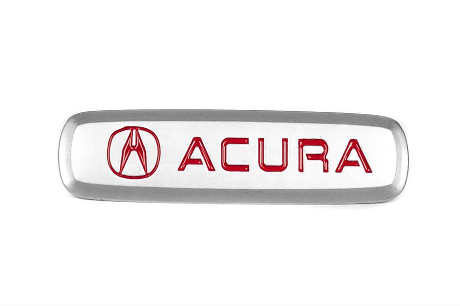 Acura Tuning Aluminum Badge for Car Mats (1 pc) Photo 1