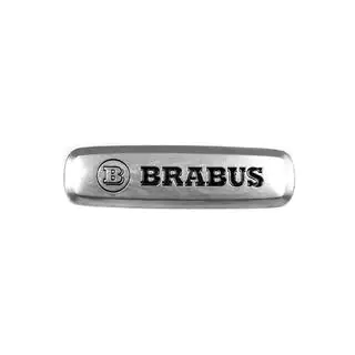 Brabus Aluminum Badge for Floor Mats (1 pc)
