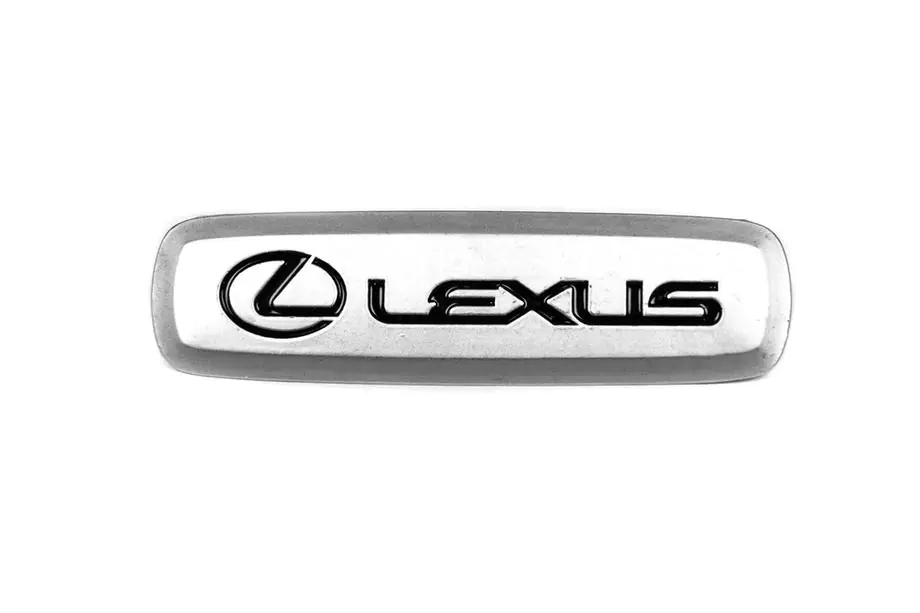 Lexus Aluminum Badge for Car Mats (1 pc) Image