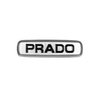 Prado Aluminum Badge for Floor Mats (1pc) photo 1