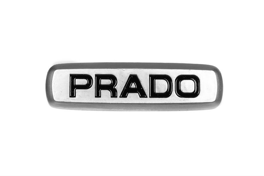 Toyota Prado Aluminum Badge for Floor Mats (1pc) Image