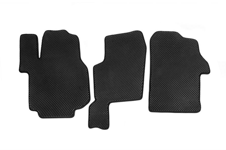 Volkswagen Crafter 2016- Floor Mats 2016-2023 (3pcs, EVA, Black) Photo 1