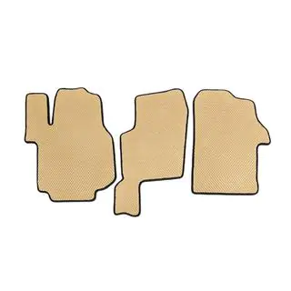 Floor Mats 2016-2023 (3pcs, EVA, Beige) photo 1