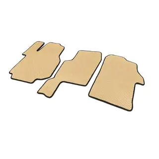 Floor Mats 2016-2023 (3pcs, EVA, Beige) photo 2
