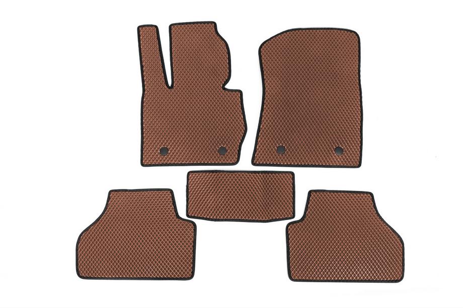 BMW X3 F25 2011-2018 EVA Floor Mats (Brown) Photo 4