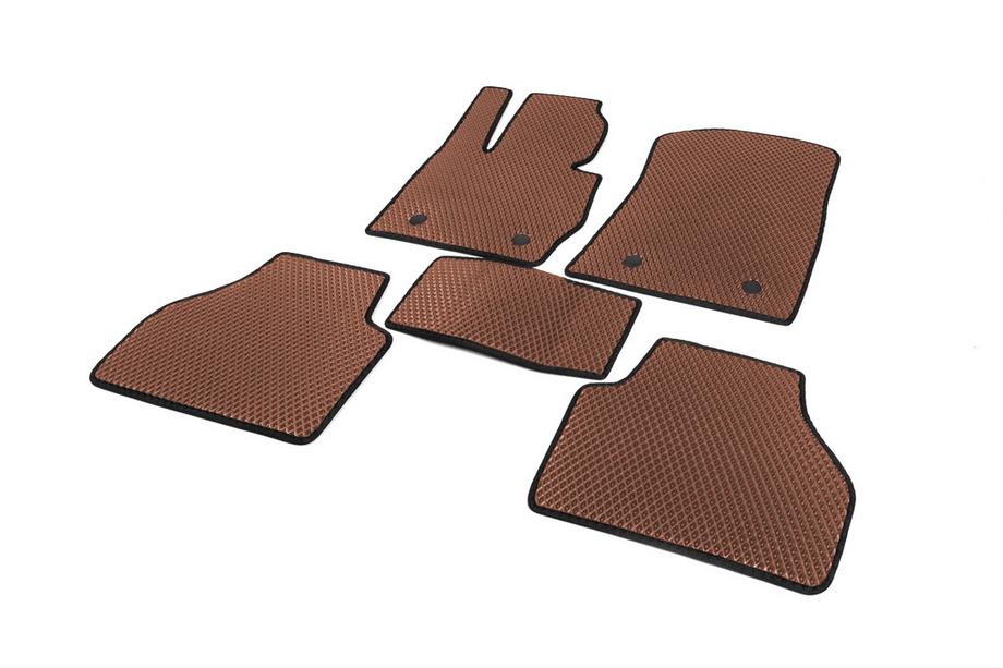 BMW X4 F26 2014-2018 EVA Floor Mats (Brown) Photo 5