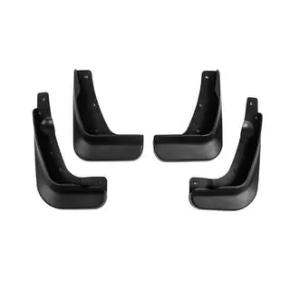 Premium Mud Flaps (with Side Skirt) (Set of 4) Mitsubishi Lancer X 2008- photo 1