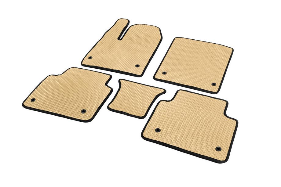 Jaguar I-Pace 2018- EVA Floor Mats (Beige) Photo 2