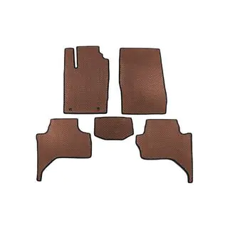 EVA car mats (Long Base, Brown) photo 1