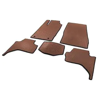 EVA car mats (Long Base, Brown) photo 2