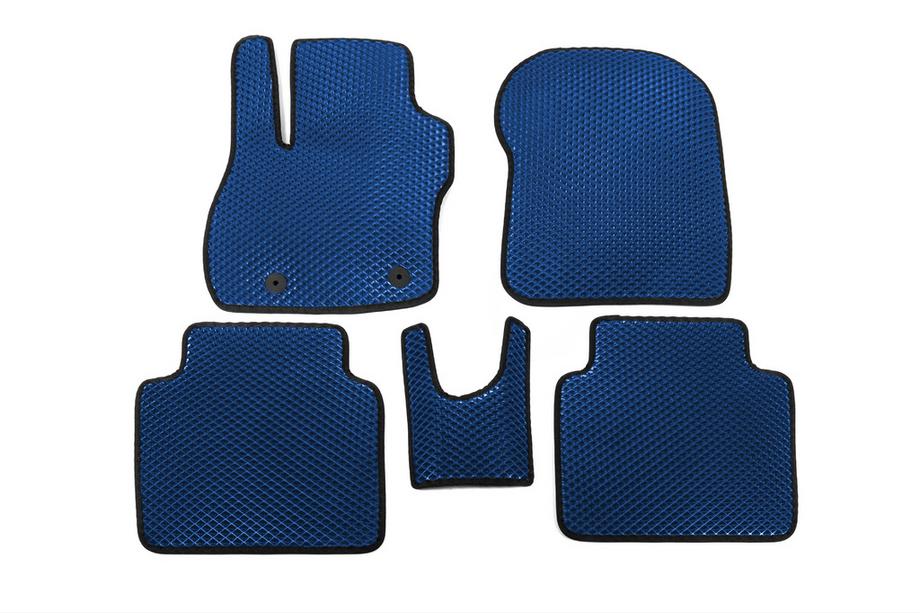 Renault Zoe 2012-2019 EVA Floor Mats (Blue) Image