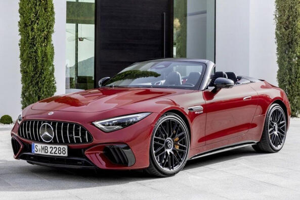 Review of the new generation of two-door Mercedes SL-Class Photo 1