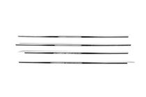 Renault Clio III 2005-2012 Exterior Window Trim Stainless Steel (4 pcs) photo 2