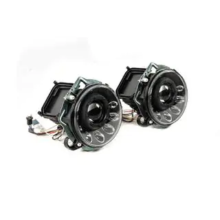Front Headlights Manor Black LED (2006-2017) photo 3
