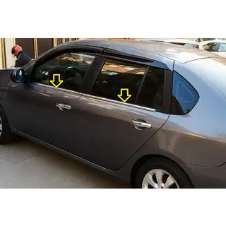 Exterior Window Trim Stainless Steel (4 pcs)