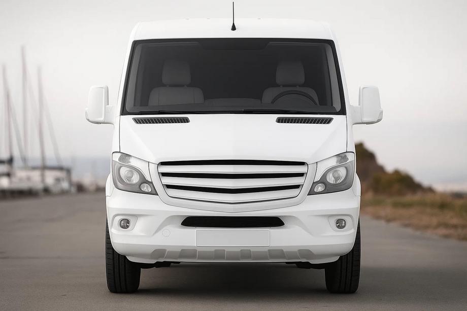 Mercedes Sprinter W906 2006–2018 Front Grille Exclusive 2013-2018 (primed for painting) Photo 2