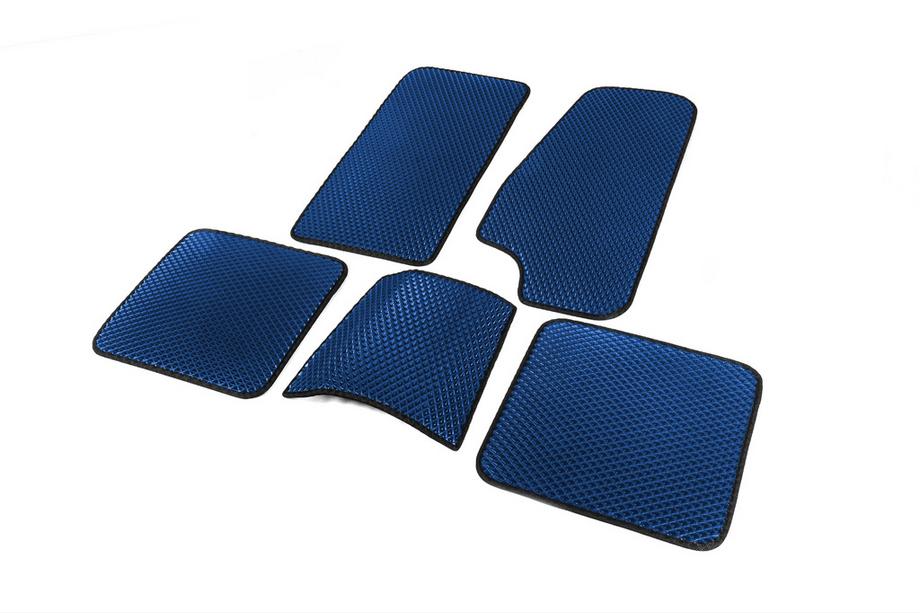 Jeep Cherokee XJ 1984-2001 EVA Floor Mats (Blue) V-2 Photo 2