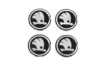 Skoda Wheel center caps 56/52mm sk5652 (4 pcs) photo 1