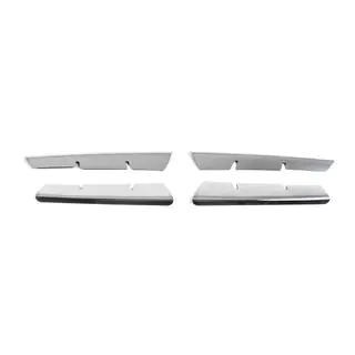 Chrome Grille Covers (Model 2006↗, 4 pcs, Stainless Steel) photo 2